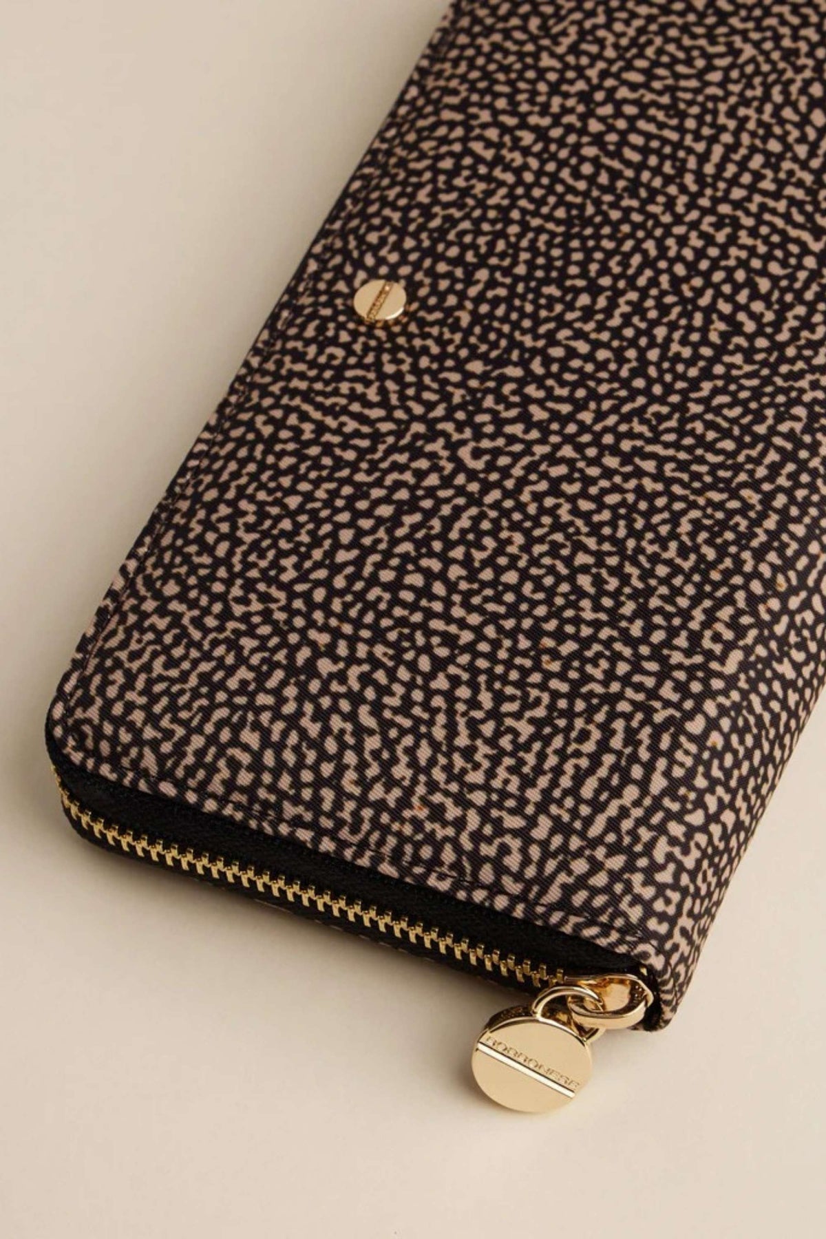 Borbonese Portafoglio Large Zip Naturale Donna - 4