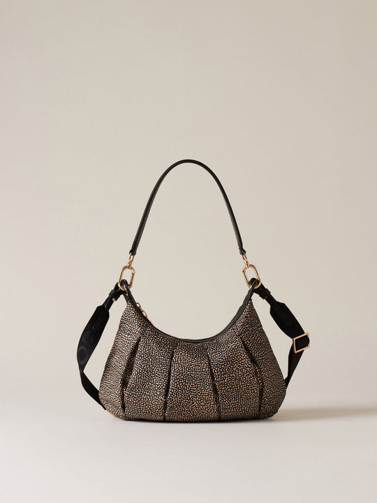 Borbonese Borsa Hobo Naturale Donna