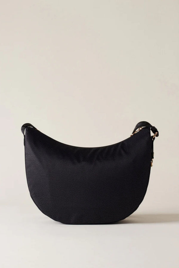Borbonese Luna Bag Middle Nero Donna - 3