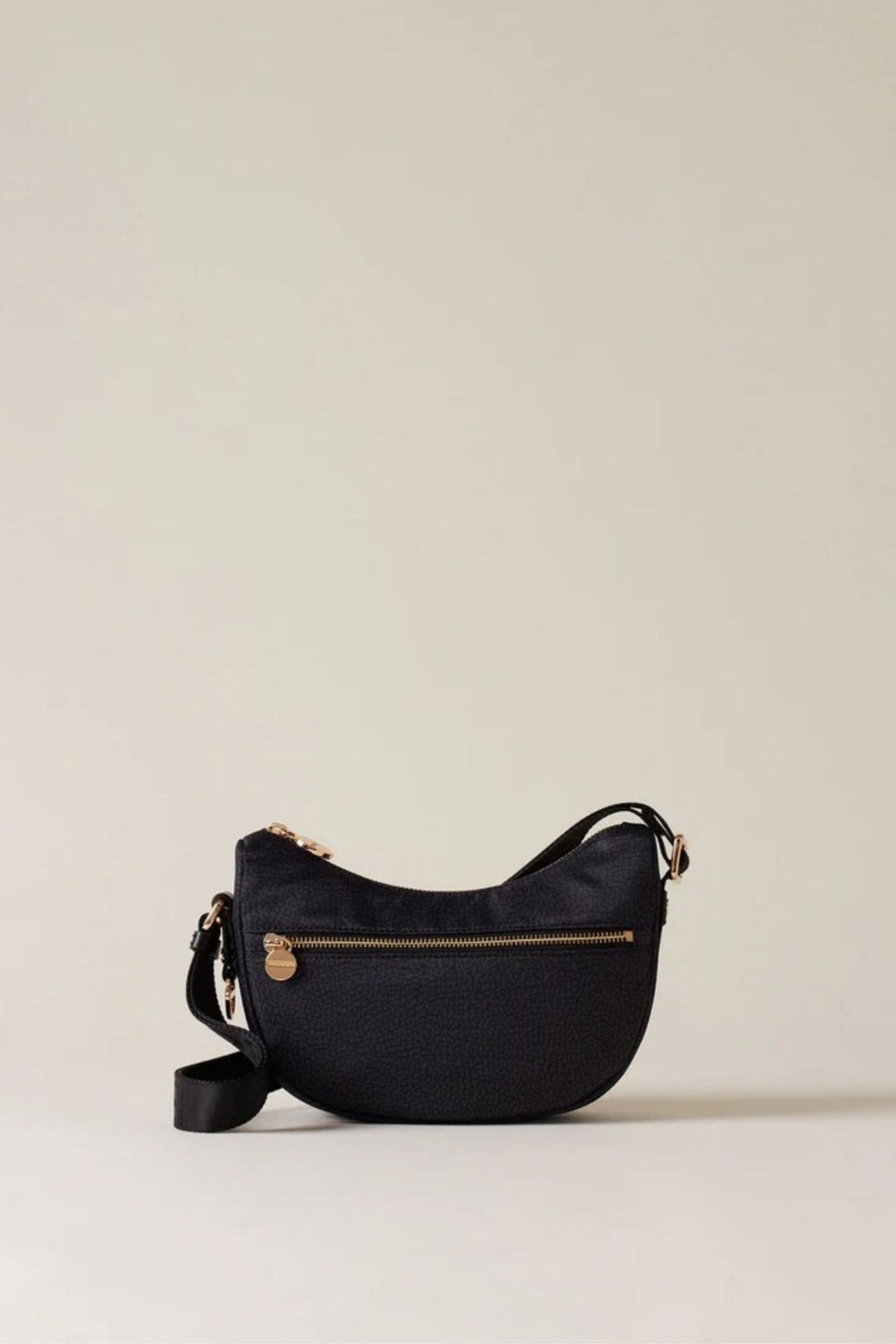 Borbonese Luna Bag Mini Nero Donna - 2