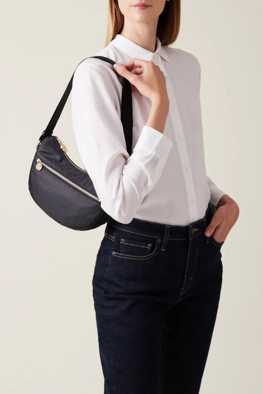 Borbonese Luna Bag Mini Nero Donna