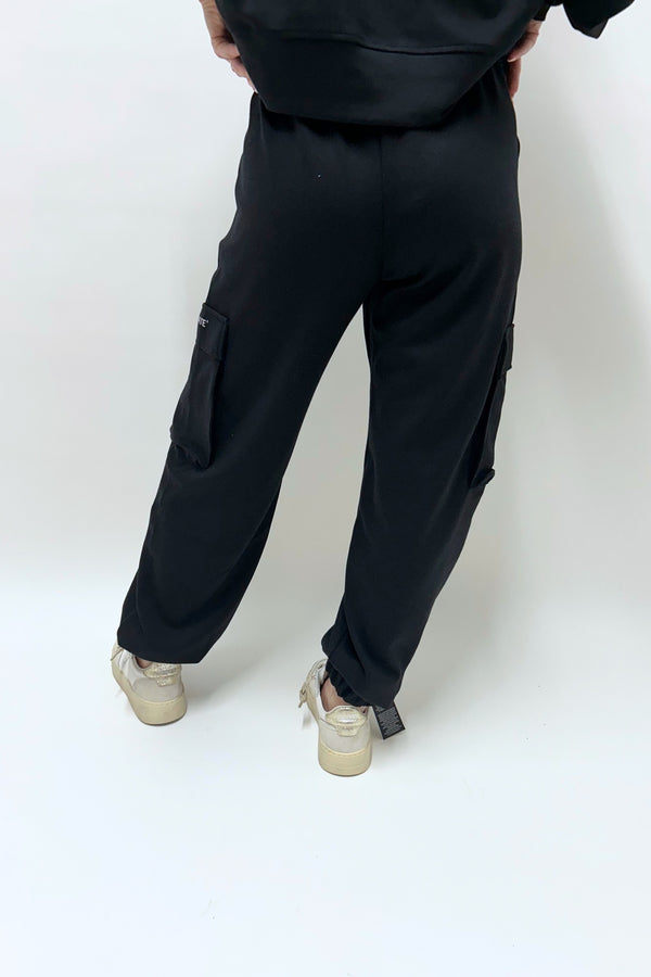 Hinnominate Pant Comfort Tasconi Modal Nero Donna - 3