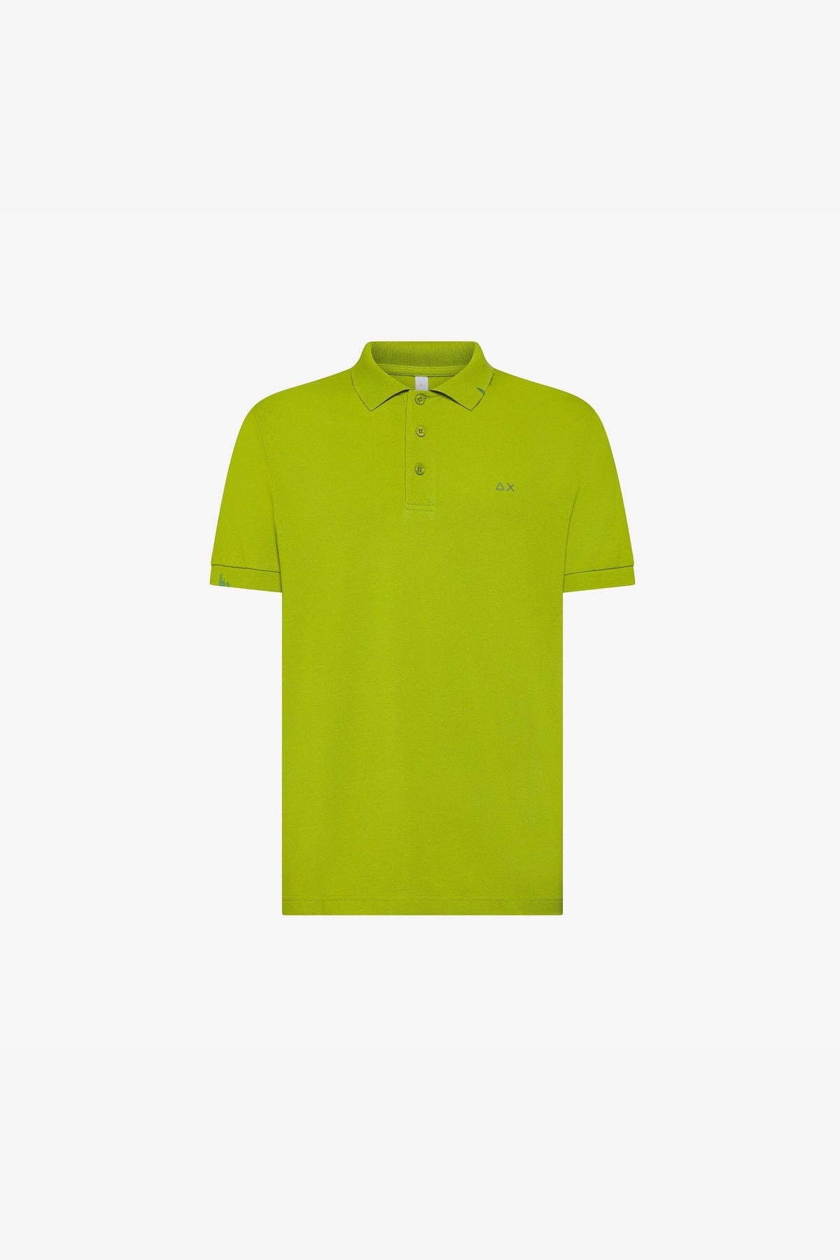 Sun 68 Polo Vintage Verde Uomo - 1