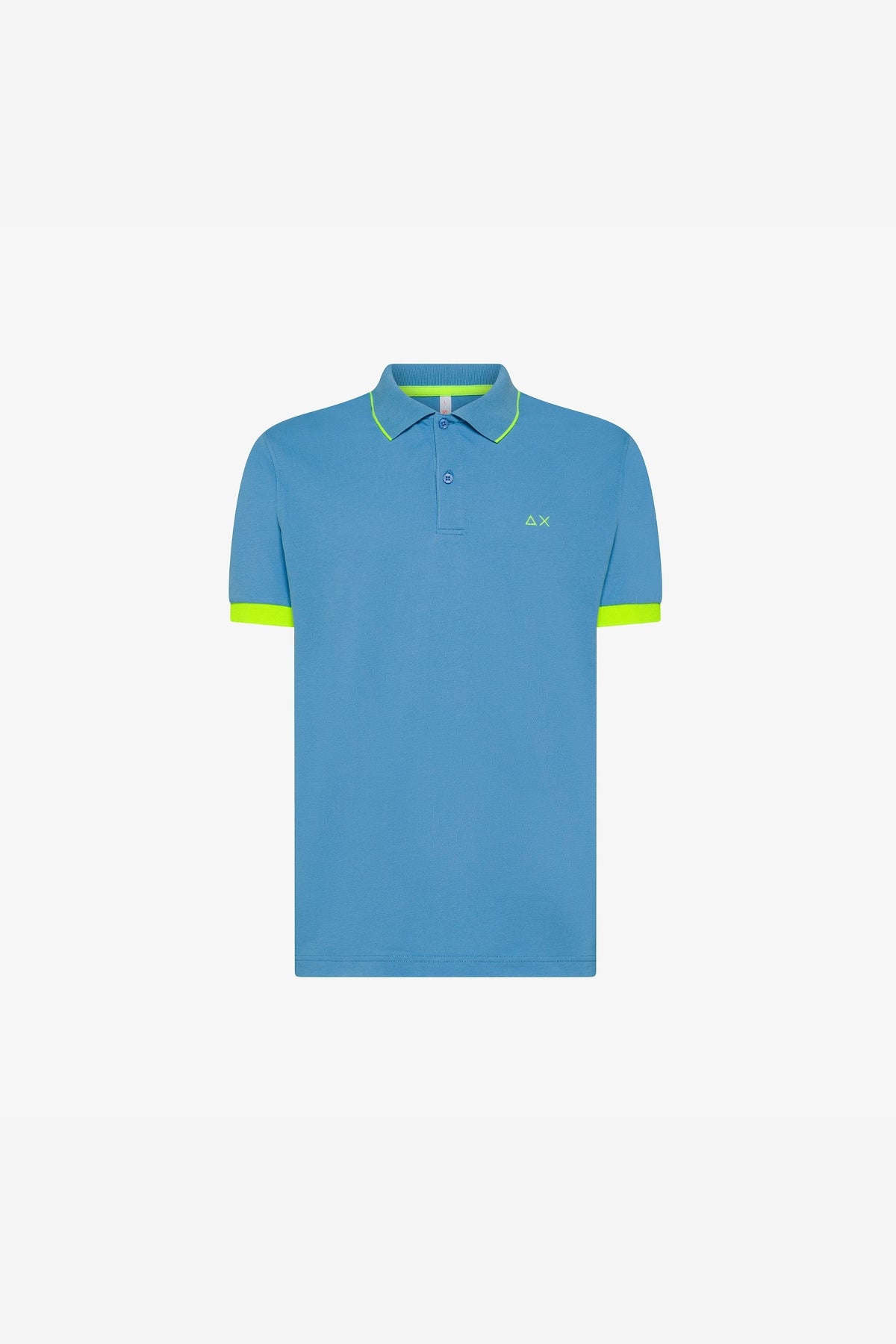 Sun 68 Polo Small Stripe Fluo Uomo - 1