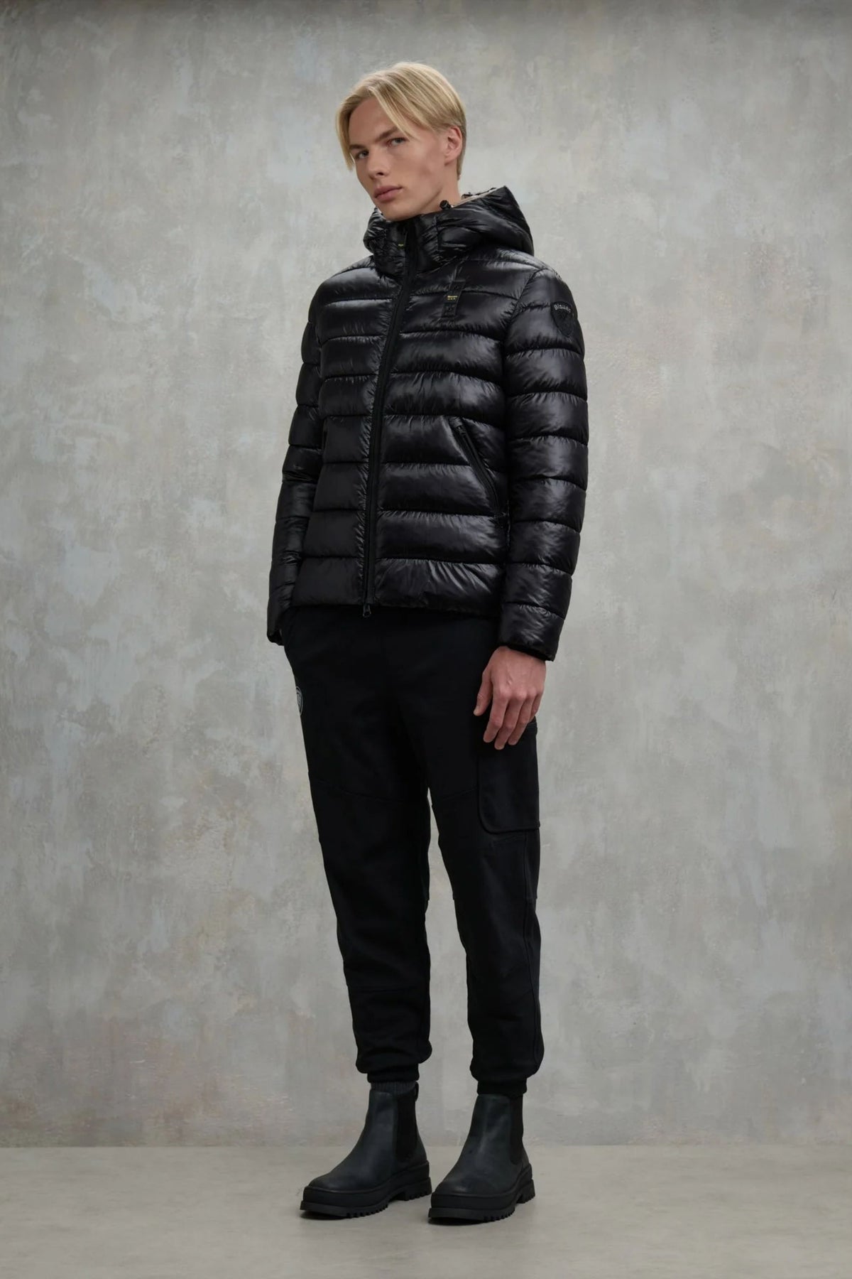 Blauer Piumino Ripstop Cappuccio Uomo - 2