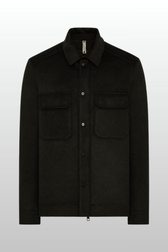 Duno Giacca Camicia Con Tasche Marrone Uomo