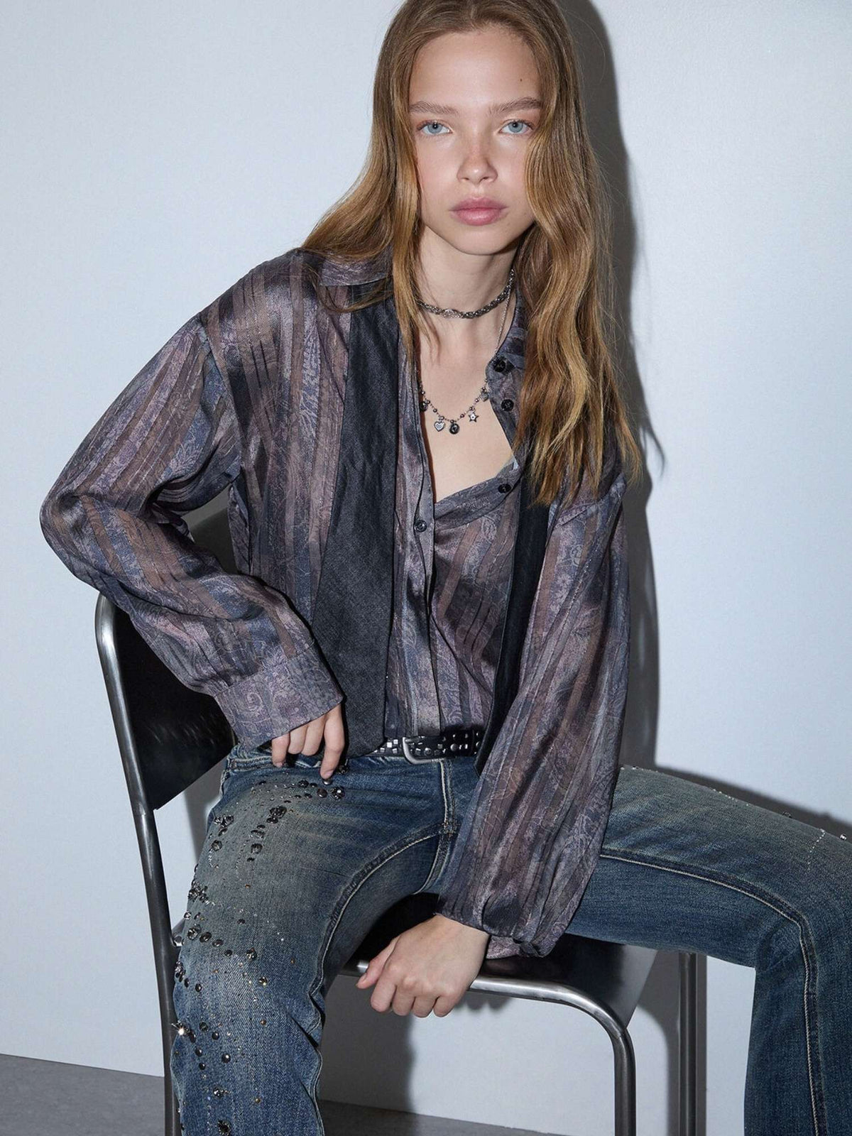 Camicia Donna LIU JO BLUE DENIM - 2