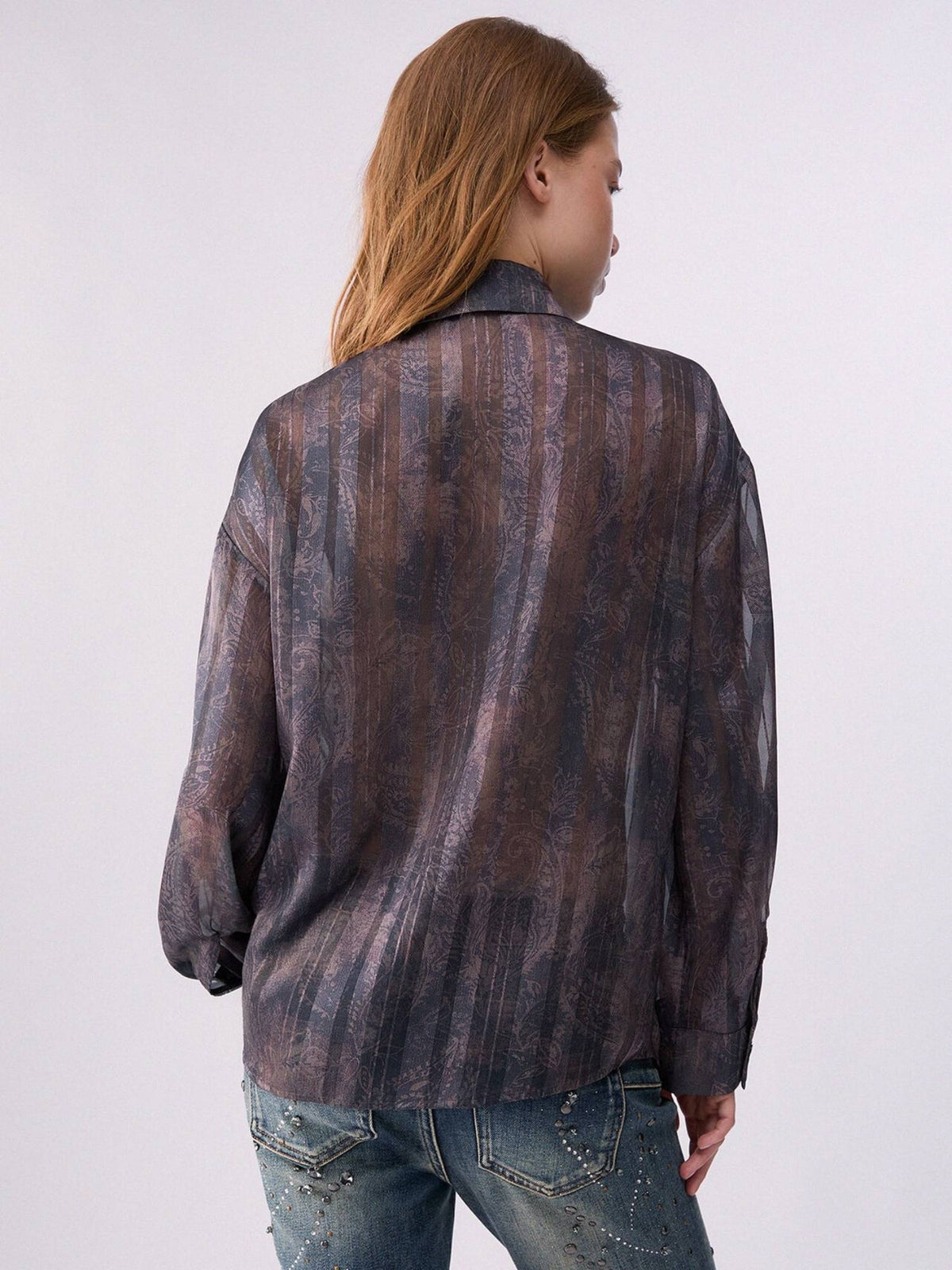 Camicia Donna LIU JO BLUE DENIM - 5