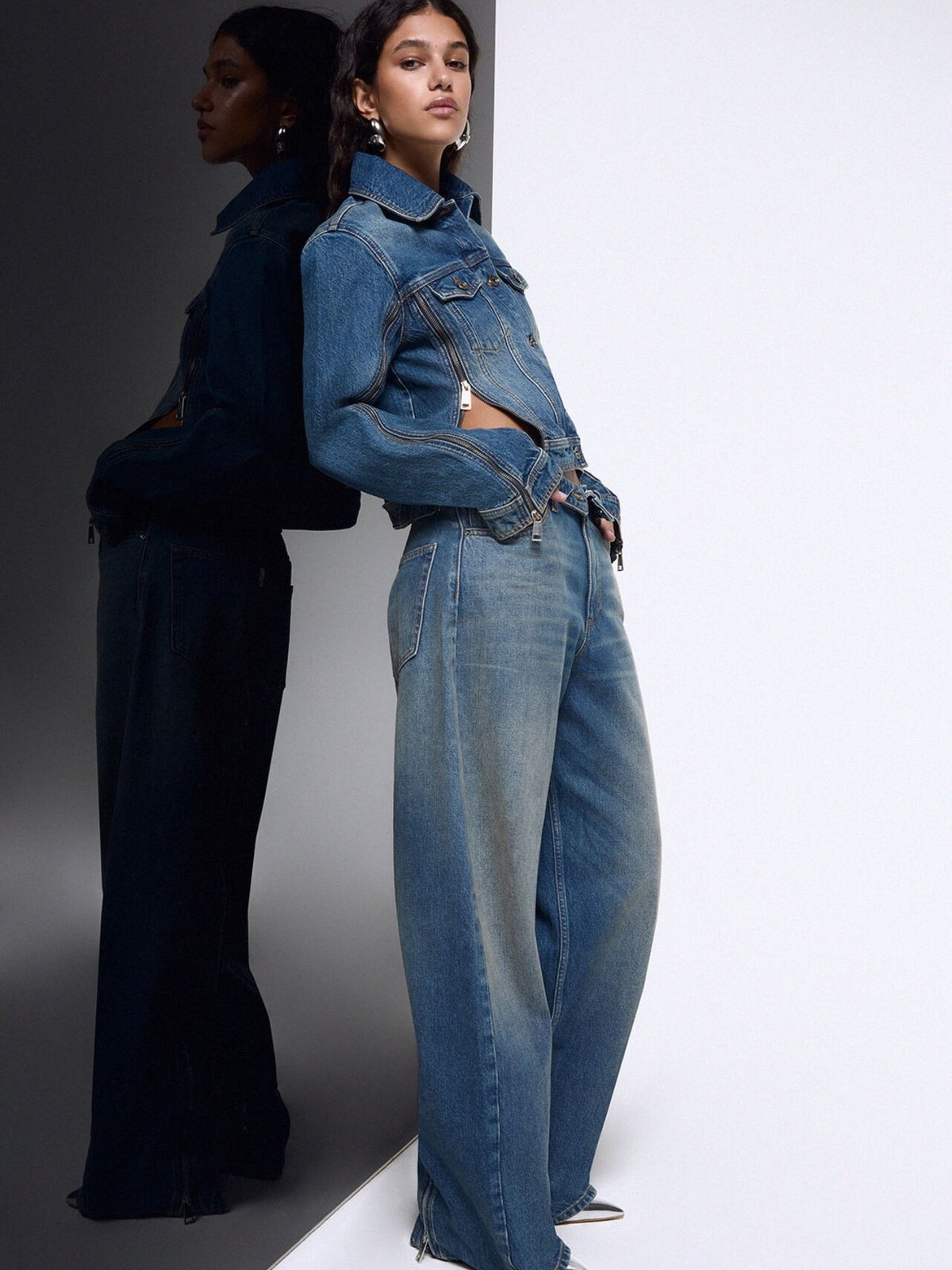 Pantalone denim Donna LIU JO BLUE DENIM - 2
