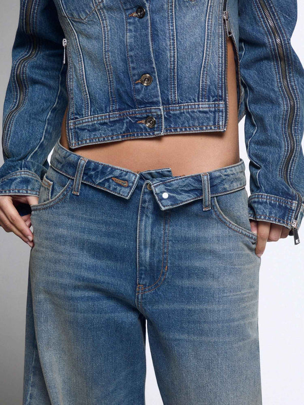 Pantalone denim Donna LIU JO BLUE DENIM - 3