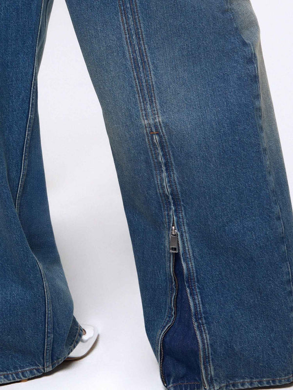 Pantalone denim Donna LIU JO BLUE DENIM - 4