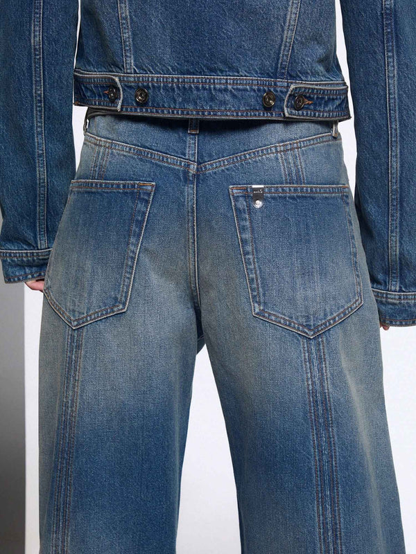 Pantalone denim Donna LIU JO BLUE DENIM - 5