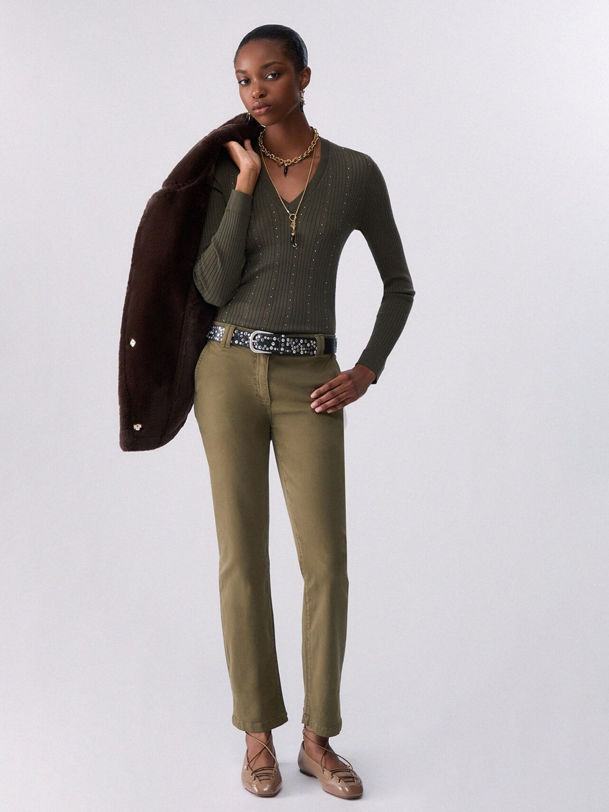 Pantalone Donna LIU JO WHITE 1 - 2