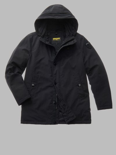 Blauer Giacca Piuma Softshell Nero Uomo - 4