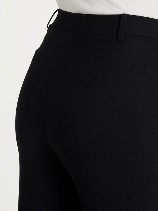 Ragno Pantalone Gamba Larga Fluido Nero Donna - 3