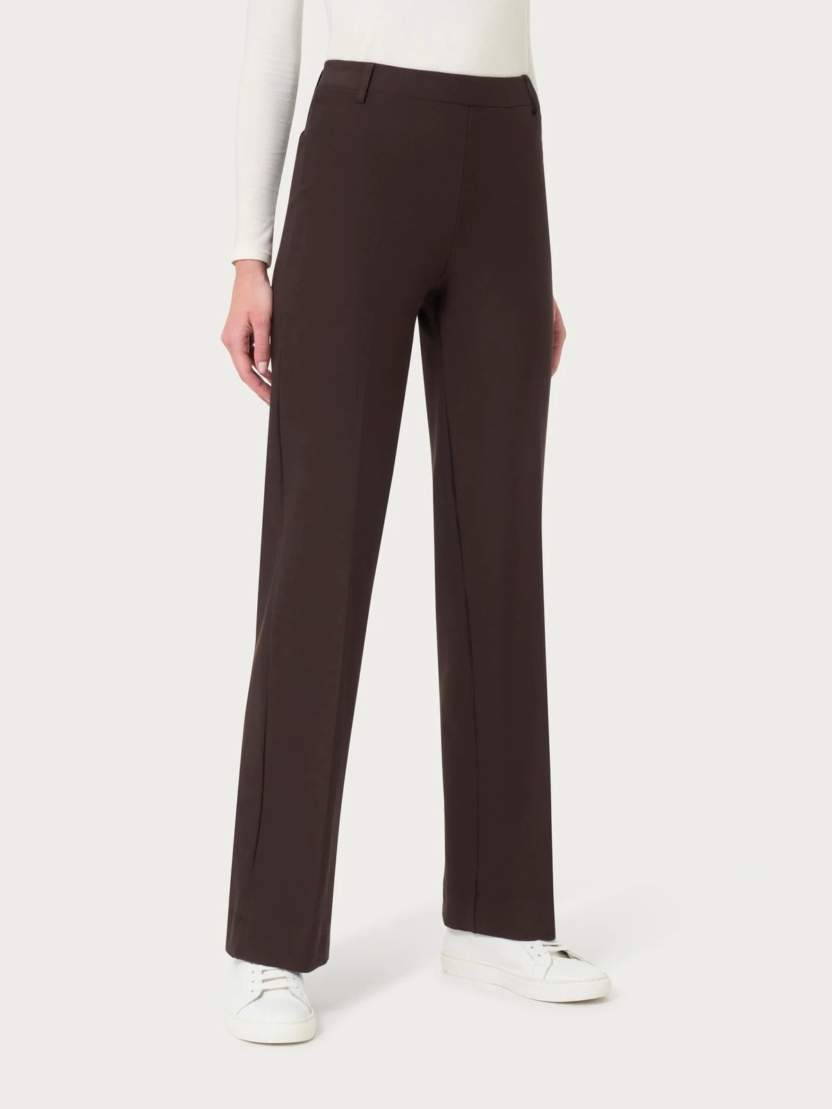 Ragno Pantalone Gamba Larga Fluido Donna - 1
