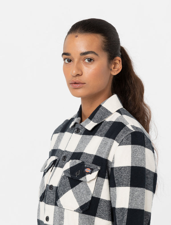 Dickies New Sacramento Shirt Bianco Donna - 4