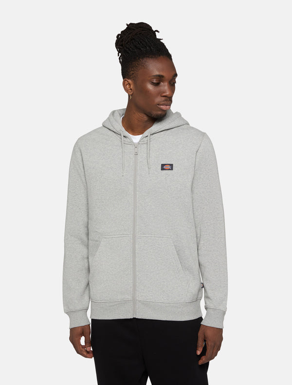 Dickies Oakport Zip Hoodie Grigio Uomo - 1