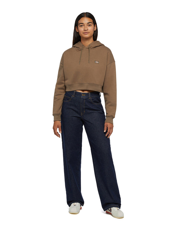 Dickies Oakport Cropped Hoodie Donna - 3