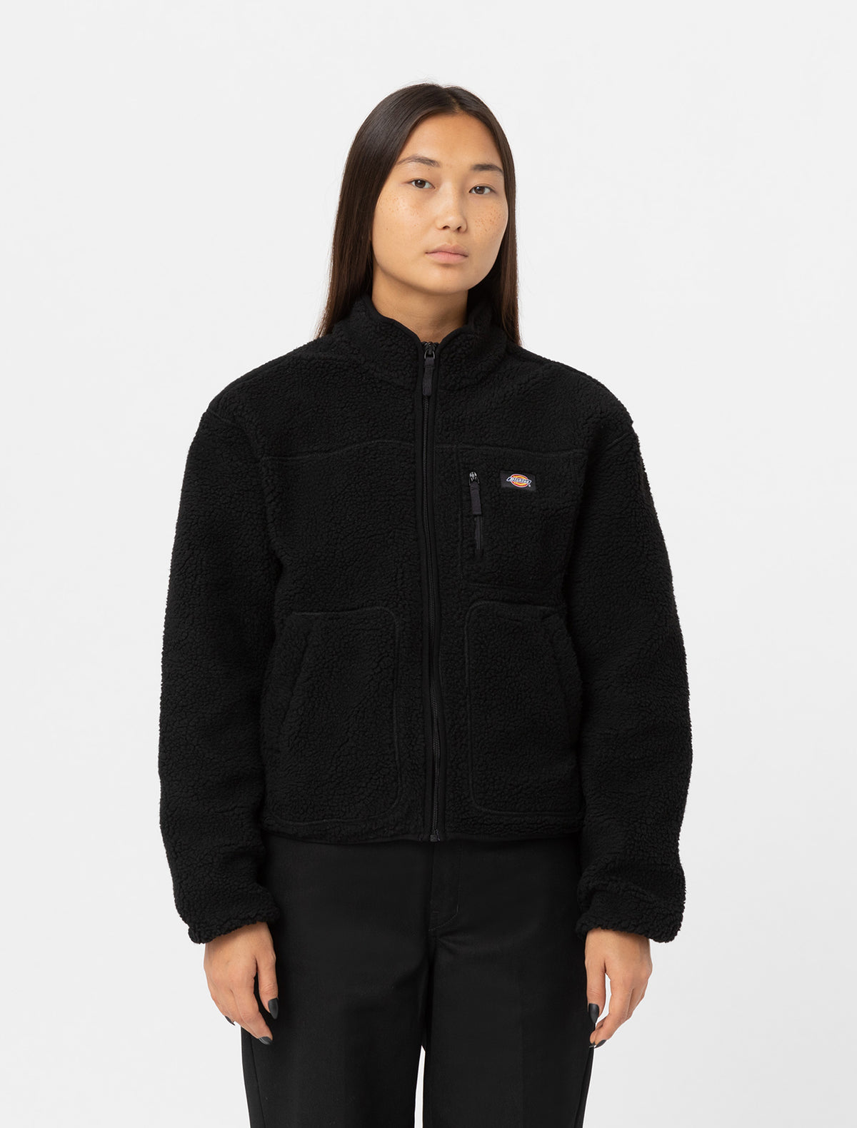 Dickies Mount Hope Fleece Nero Donna - 1