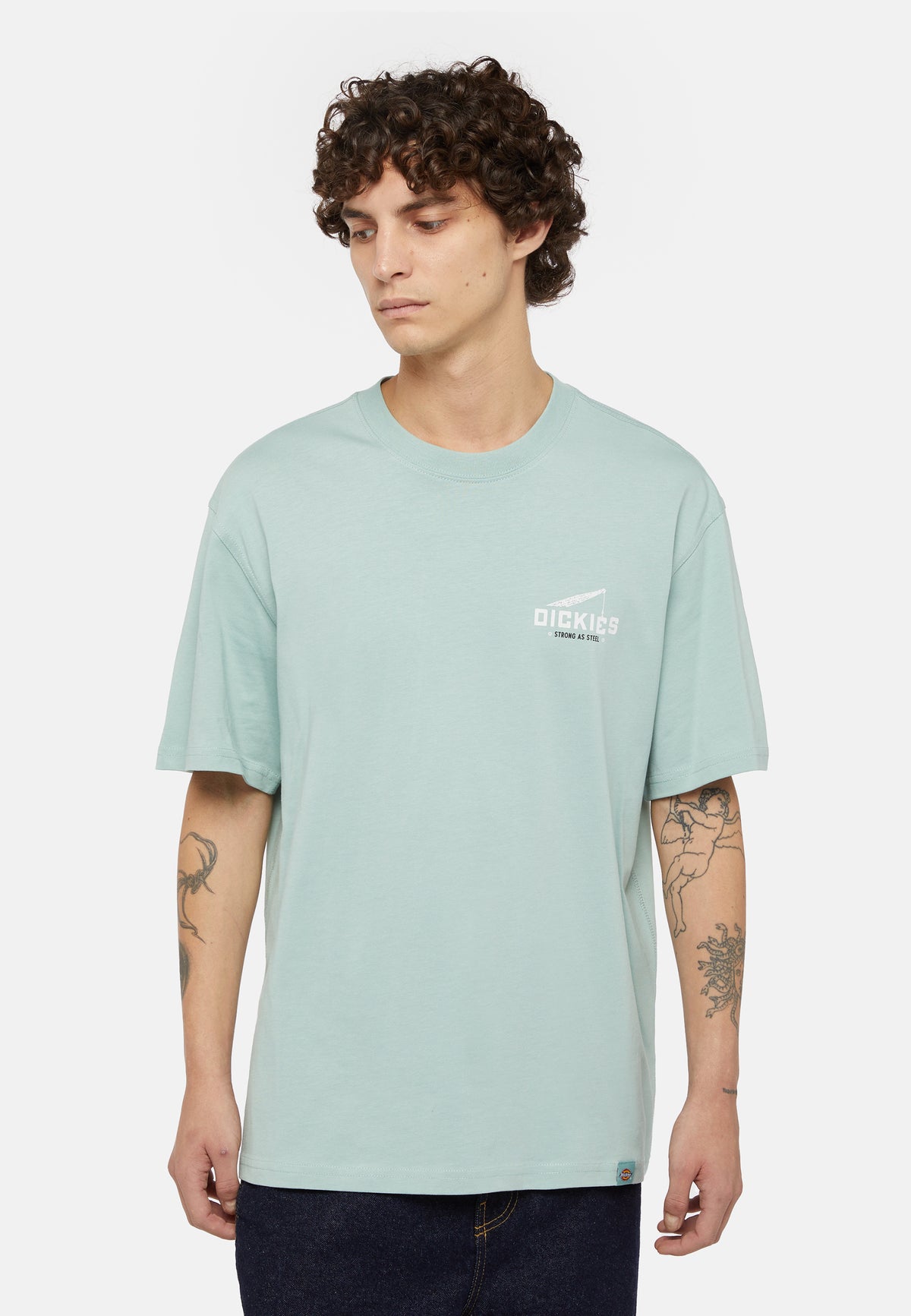 Dickies Industrial Zone T-shirt Blu Uomo - 1