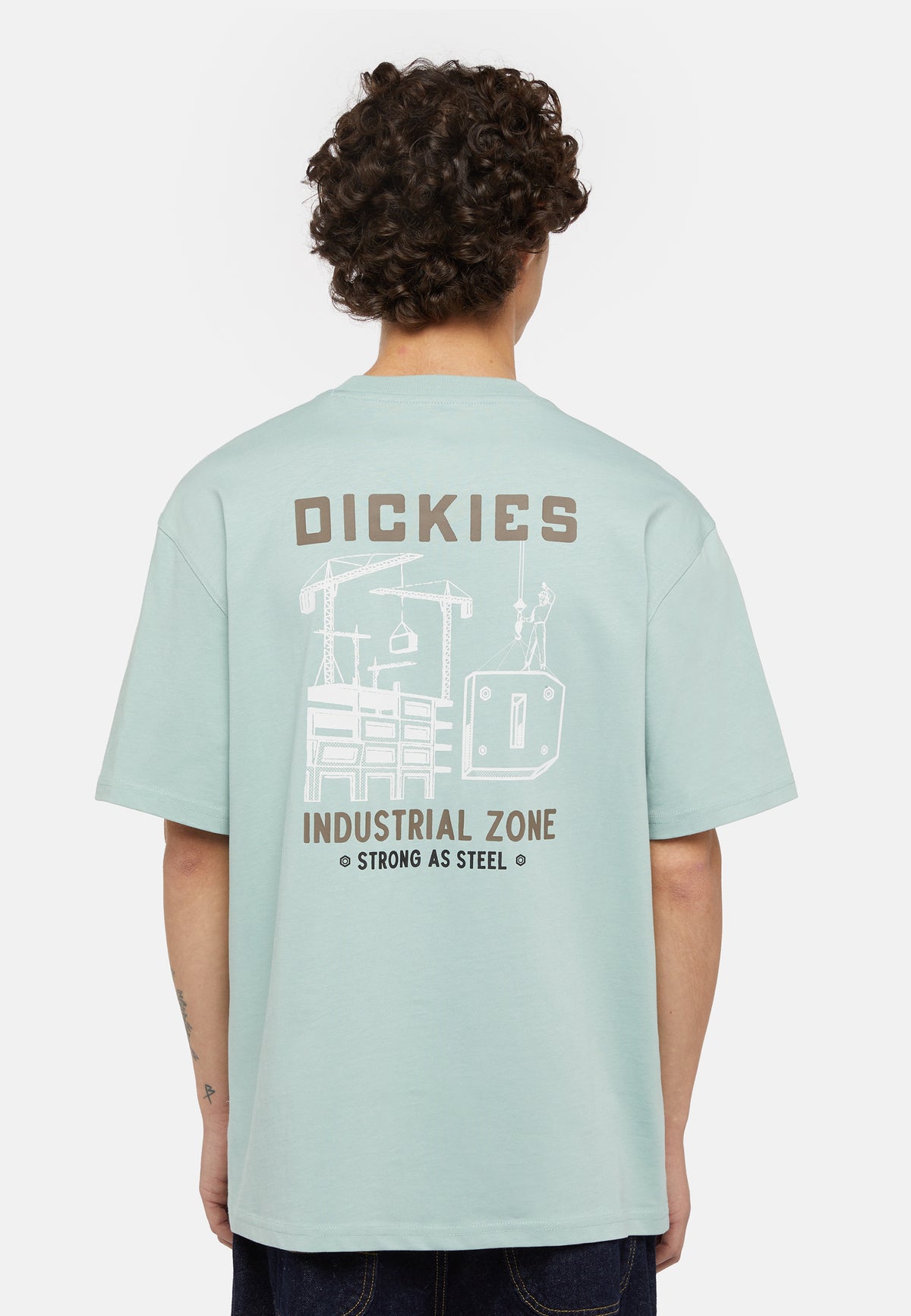 Dickies Industrial Zone T-shirt Blu Uomo - 2