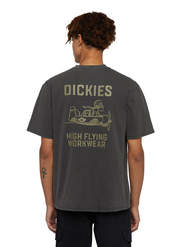 Dickies High Flying Workwear T-shirt Nero Uomo - 2