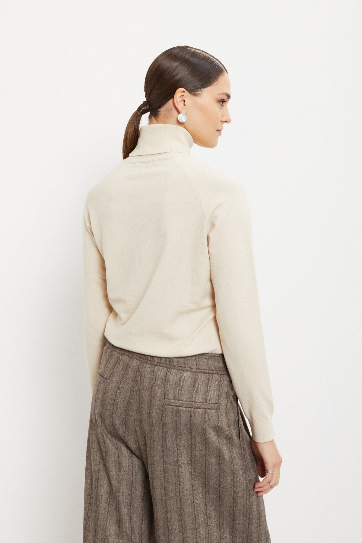 Ottod'ame Dolcevita Raglan Viscosa Stch Beige Donna - 3