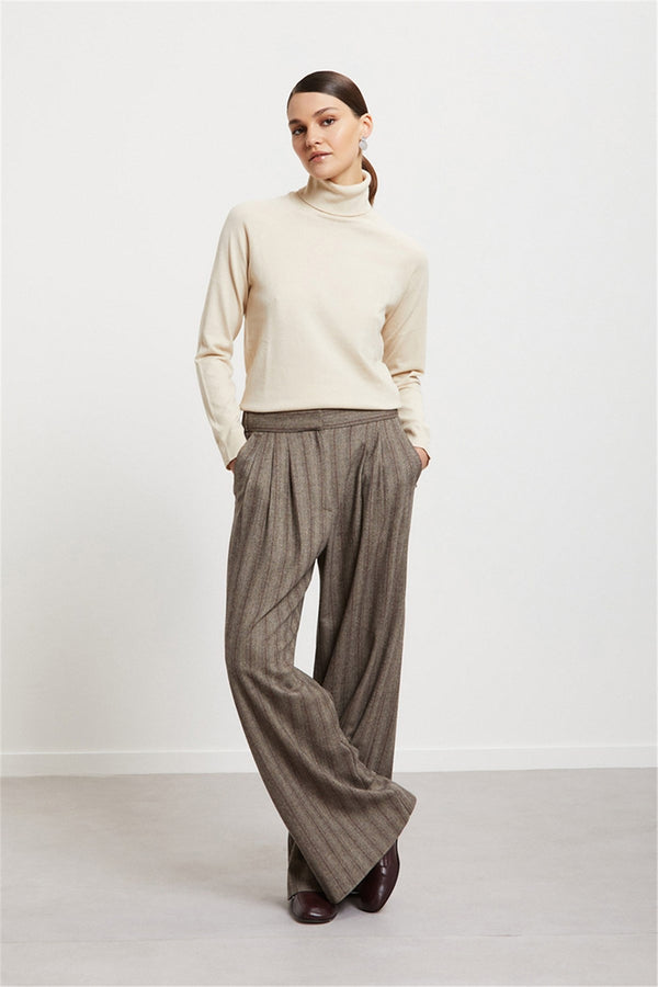 Ottod'ame Dolcevita Raglan Viscosa Stch Beige Donna - 1