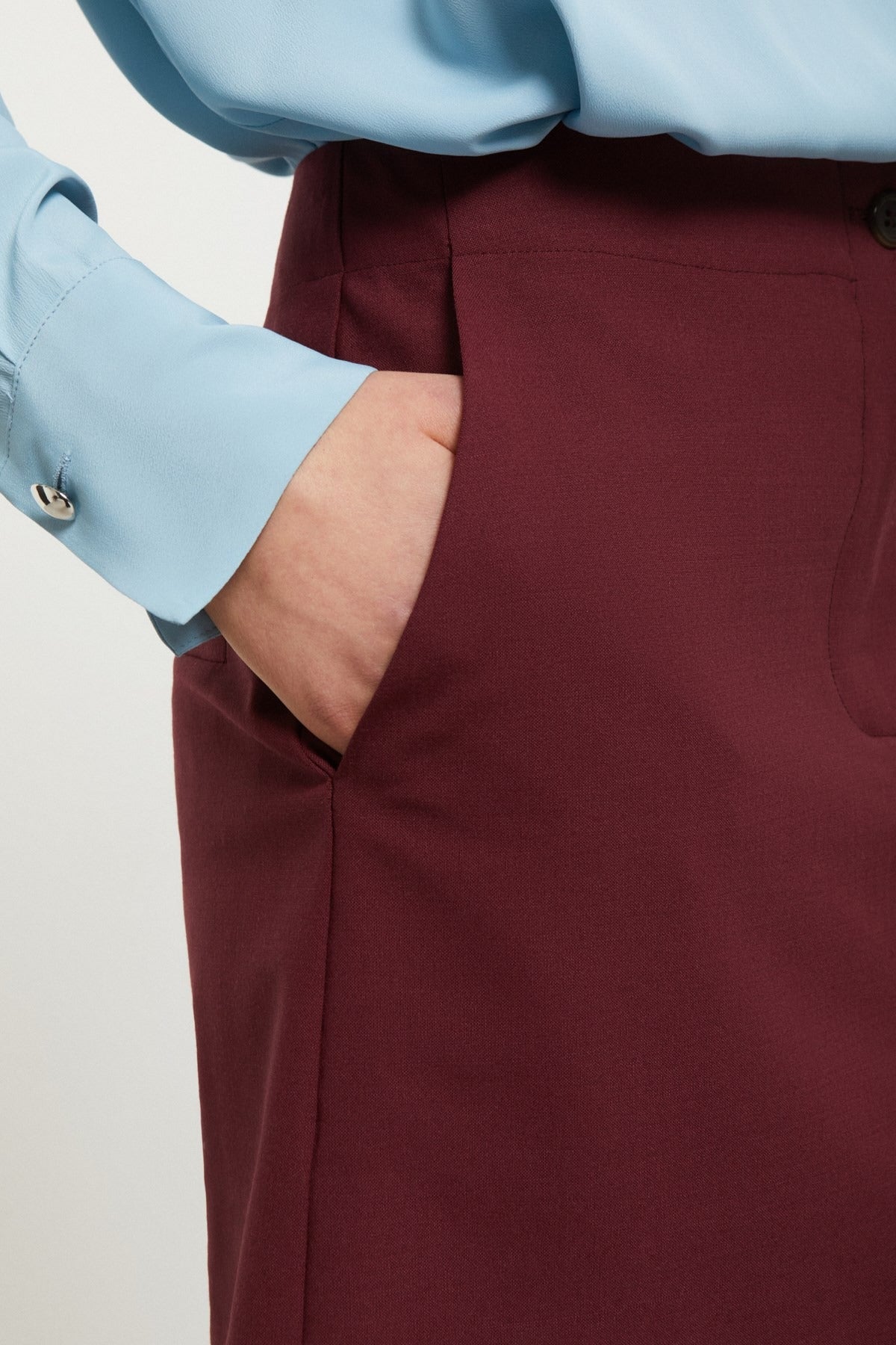 Ottod'ame Minigonna Fresco Lana Donna - 3