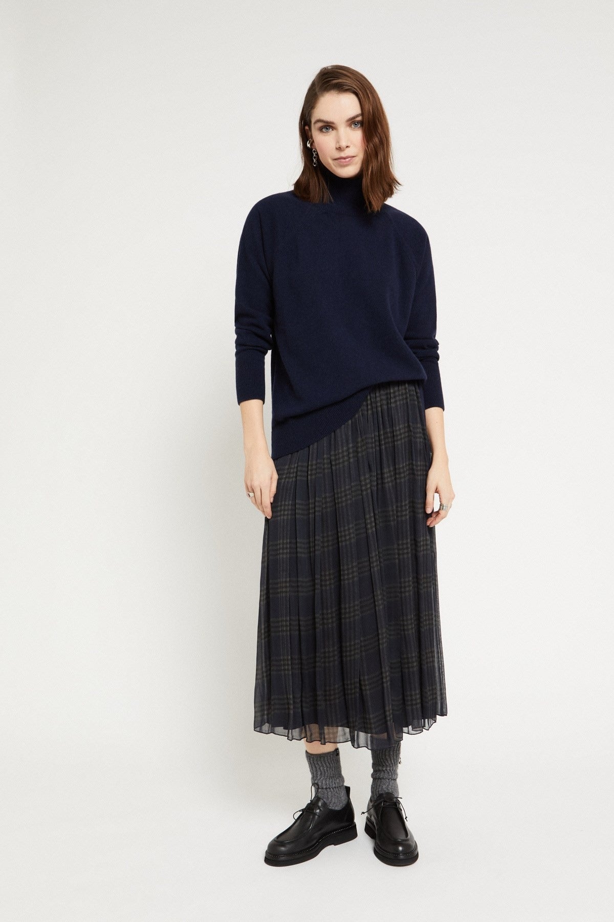 Ottod'ame Gonna Plissettata Naturale Donna - 1