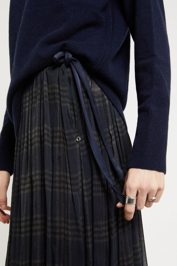 Ottod'ame Gonna Plissettata Naturale Donna - 2