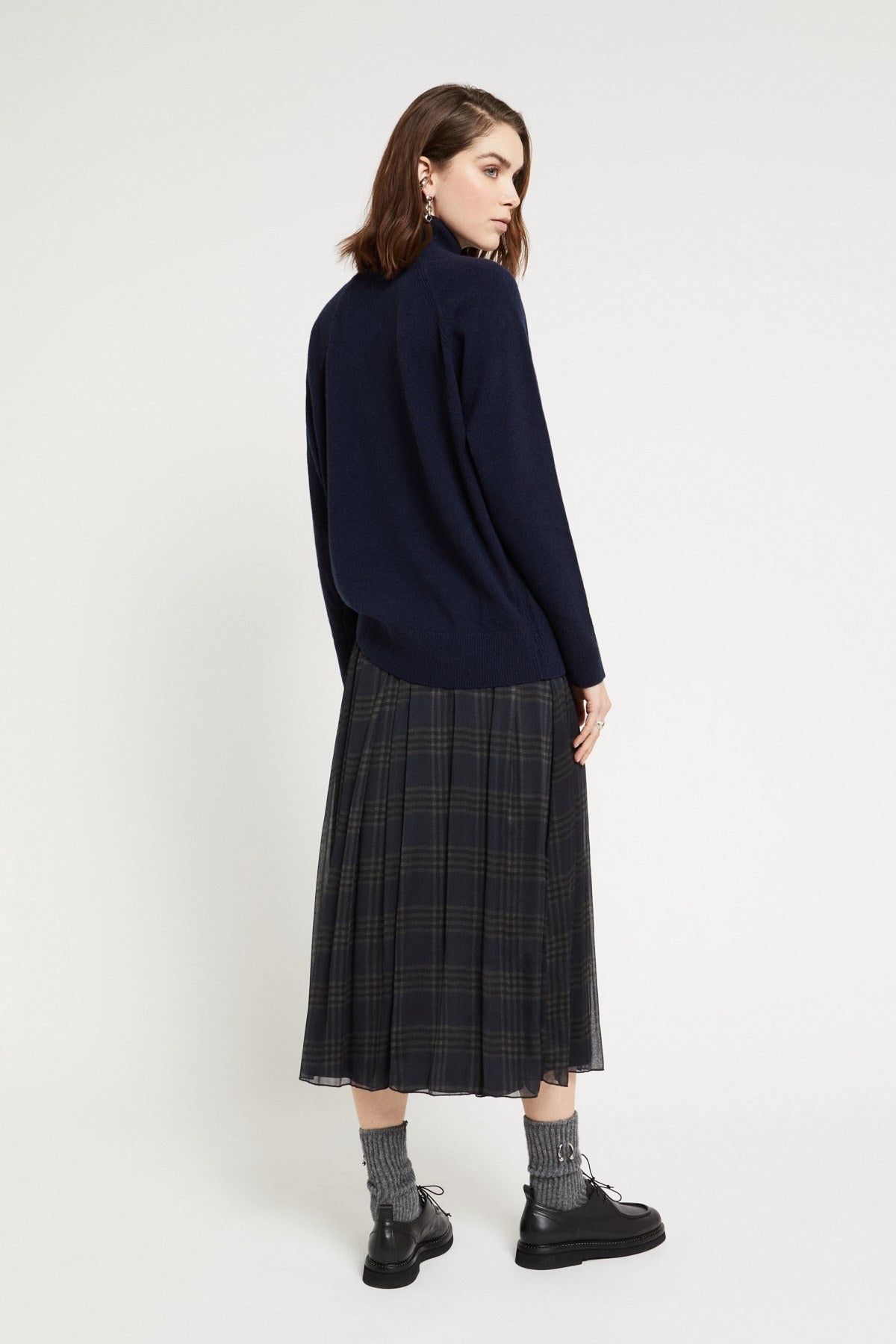 Ottod'ame Gonna Plissettata Naturale Donna - 3