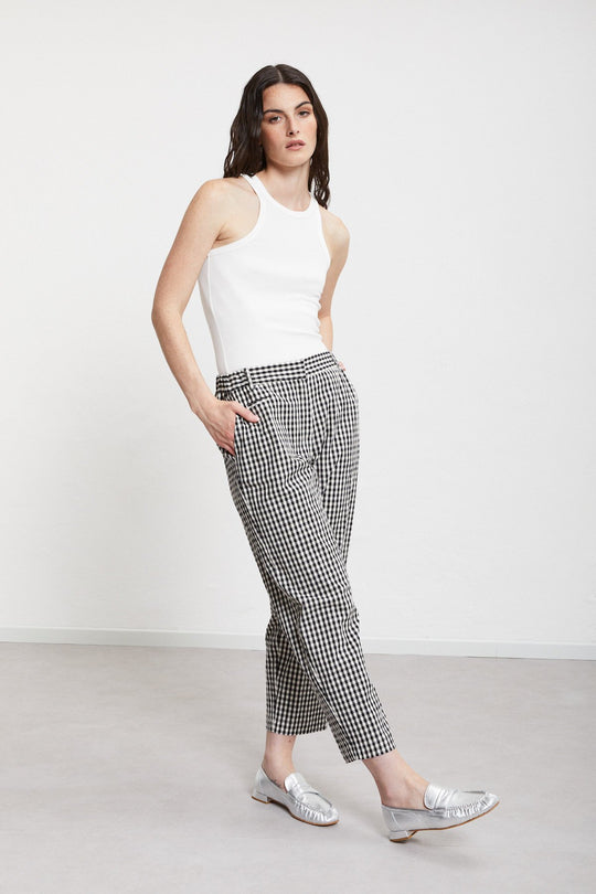 Ottod'ame Pantalone Nero Donna