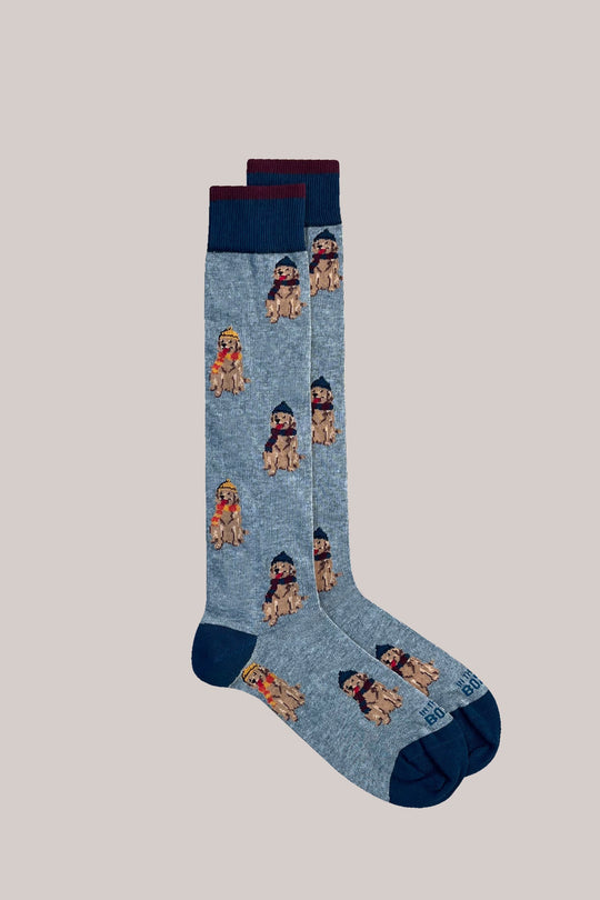 In The Box Calza Mr Box Dog Grigio Uomo