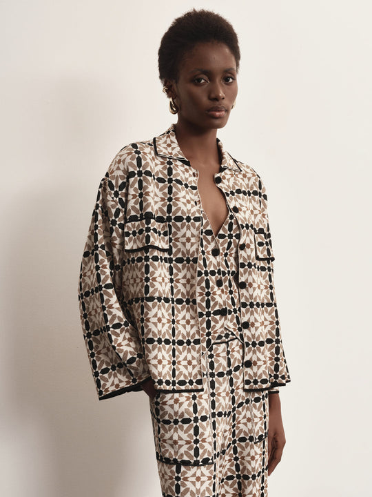 Akep Giacca Jacquard Donna