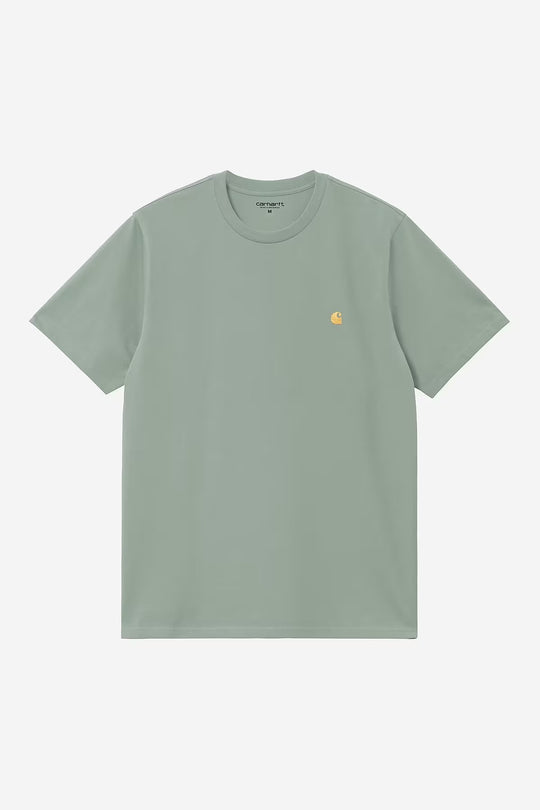 Carhartt Wip Chase T-shirt Cotton Verde Uomo
