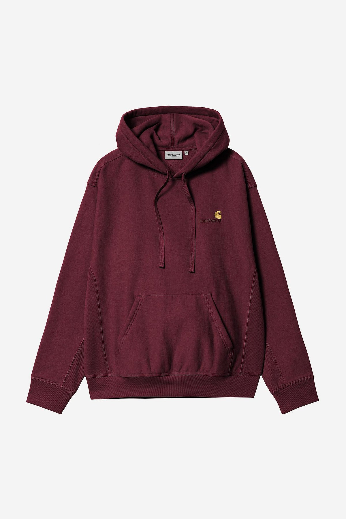 Carhartt Wip Hooded American Script Sweat Uomo - 1