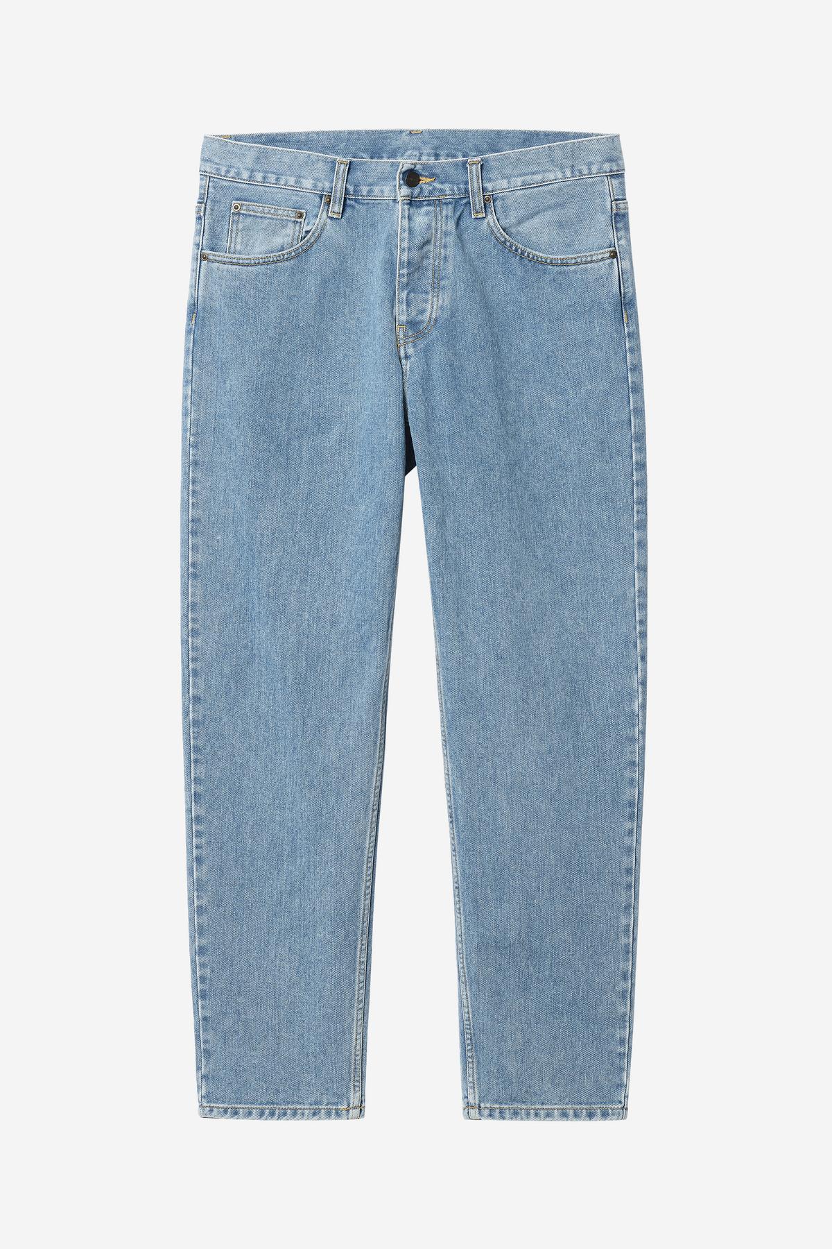 Carhartt Wip Newel Pant Maitland Blu Uomo - 1