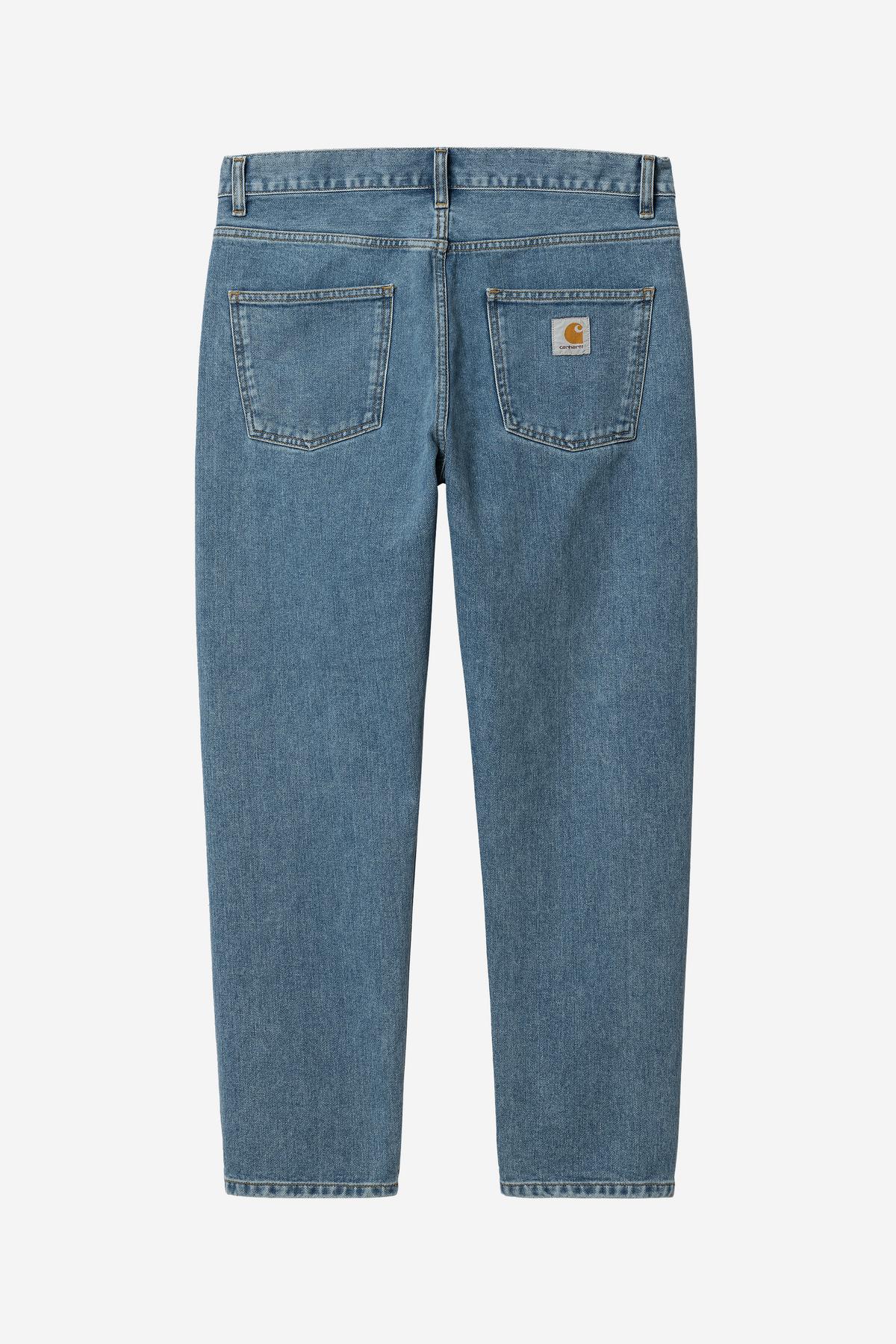 Carhartt Wip Newel Pant Maitland Blu Uomo - 2