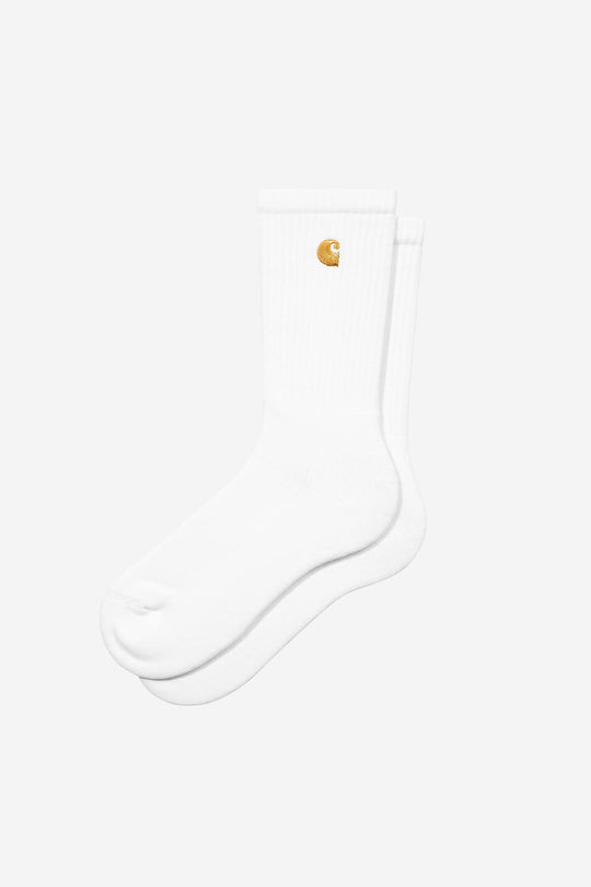Carhartt Wip Chase Socks Cotton Bianco Uomo
