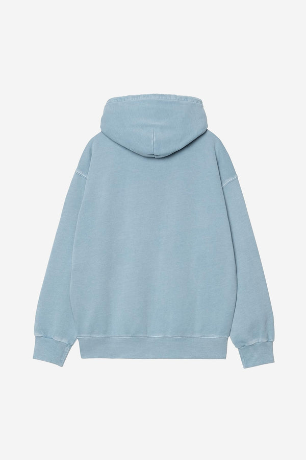 Carhartt Wip Felpa Hooded Nelson Cotton Blu Uomo - 2