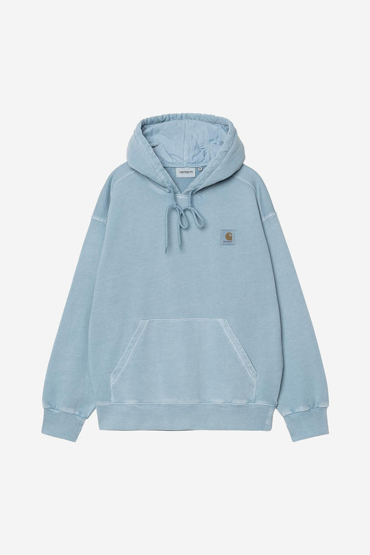 Carhartt Wip Felpa Hooded Nelson Cotton Blu Uomo