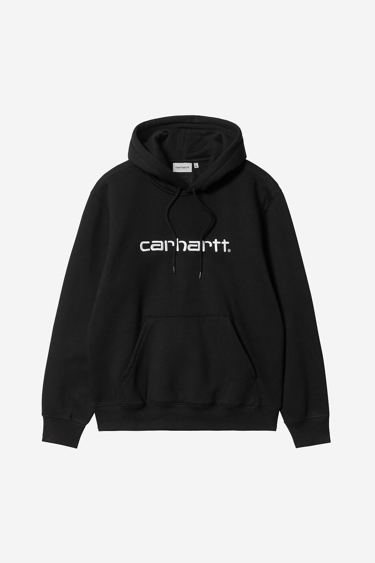 Carhartt Wip Hooded Carhartt Sweat Cotton Bianco Uomo - 1