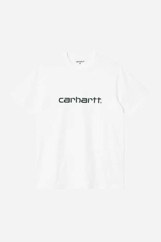 Carhartt Wip Script T-shirt Cotton Bianco Uomo