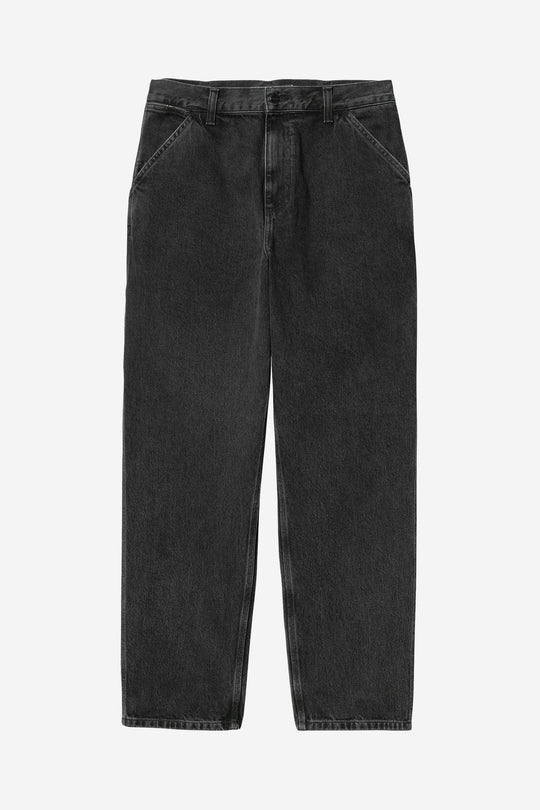 Carhartt Wip Single Knee Pant Nero Uomo