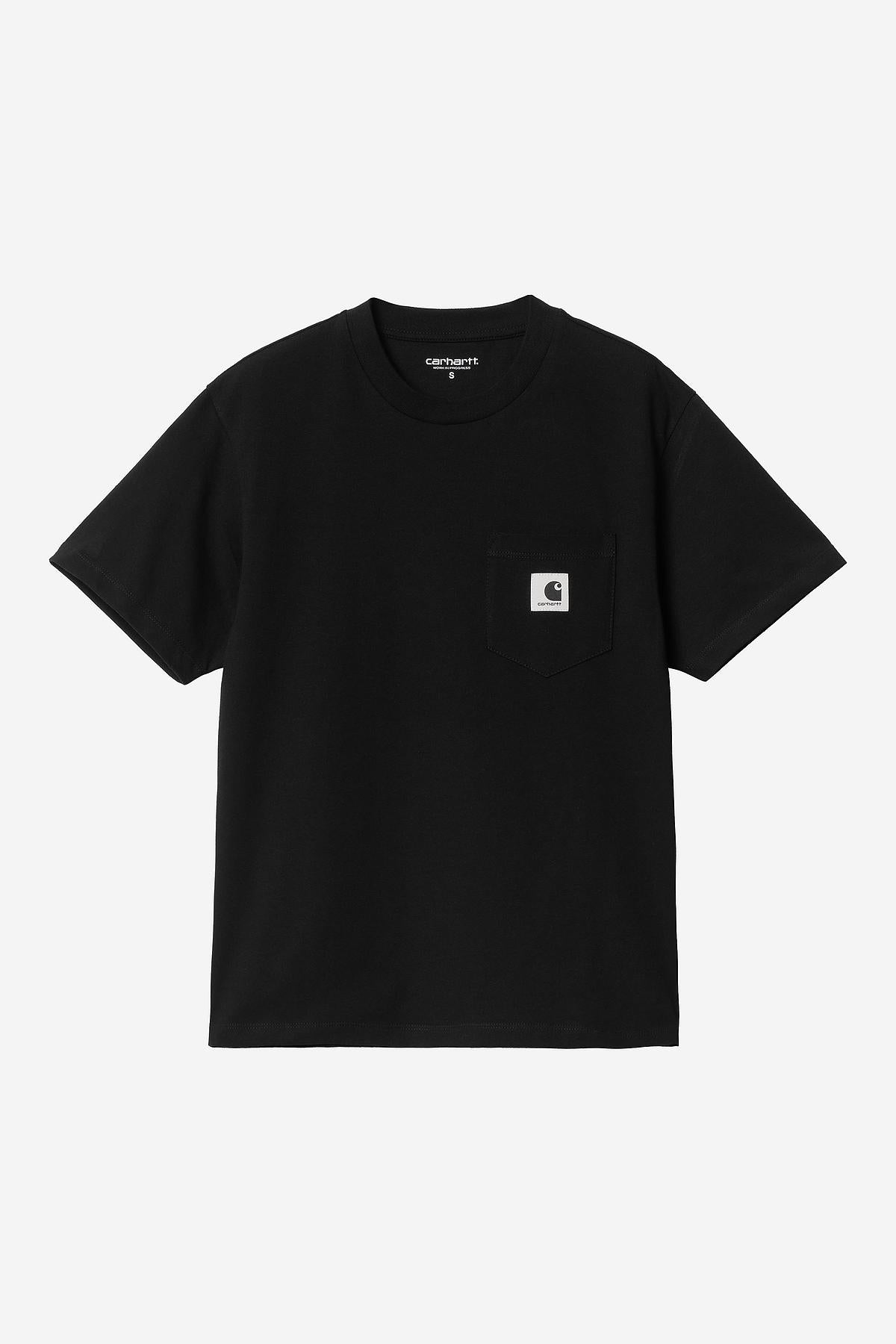 Carhartt Wip T-shirt Organic Cotton Nero Donna - 1