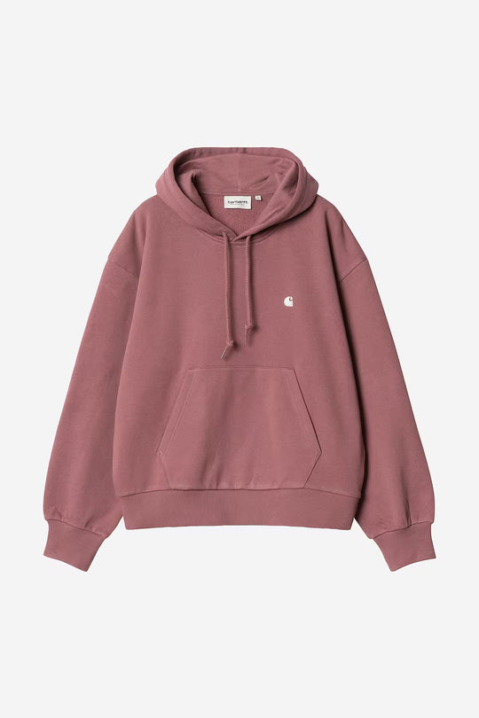 Carhartt Wip Felpa Hodded Casey Rosa Donna