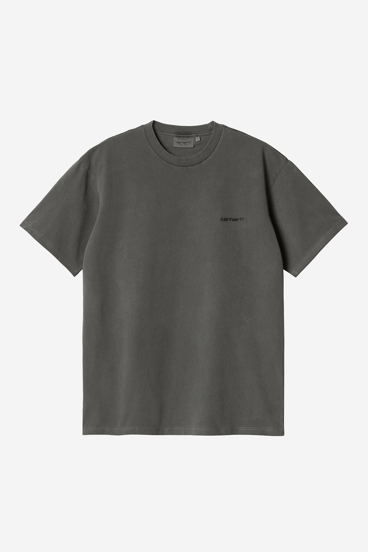 Carhartt Wip Duster Script T-shirt Nero Uomo - 1