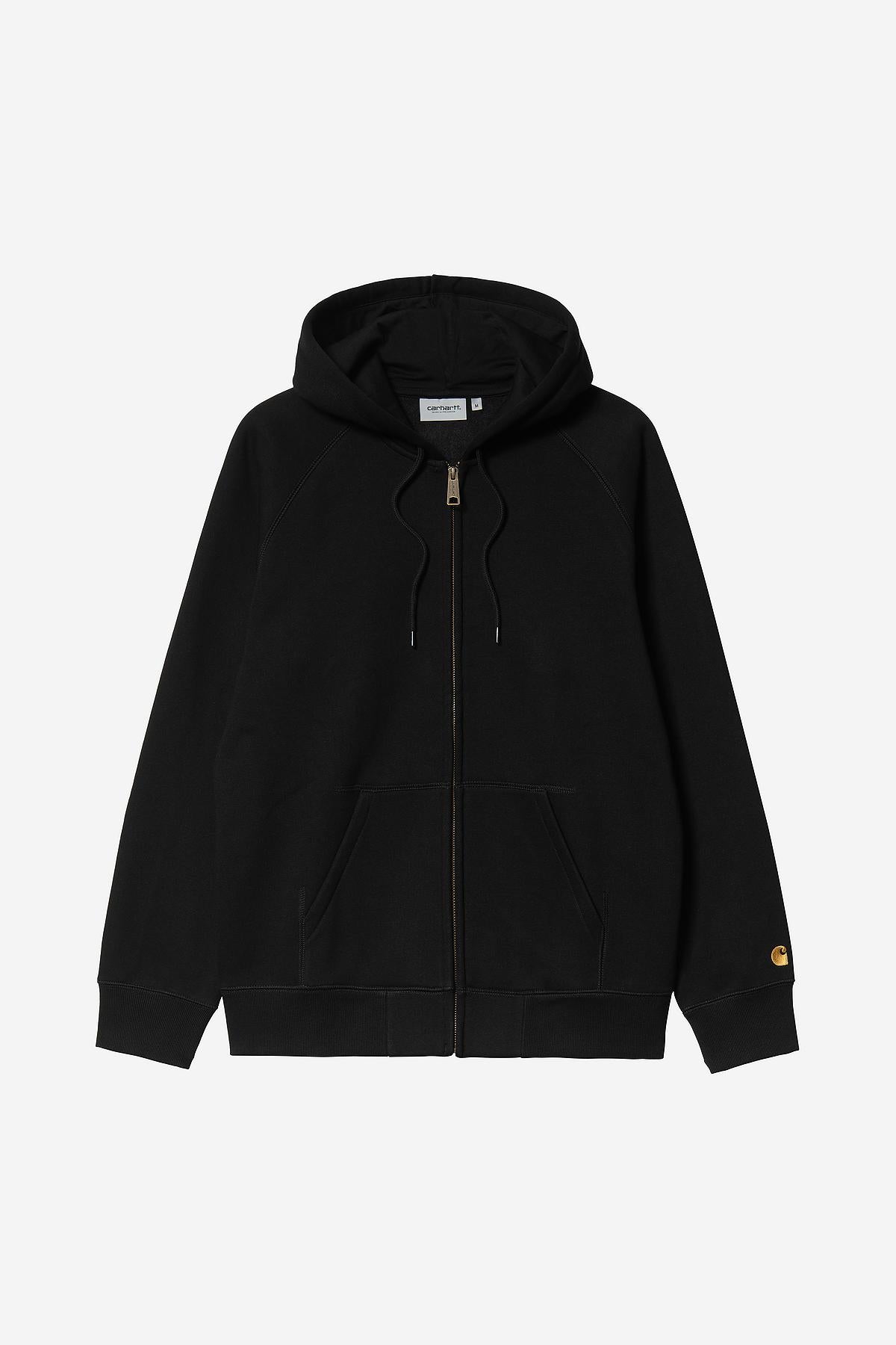 Carhartt Wip Hooded Chase Nero Uomo - 1